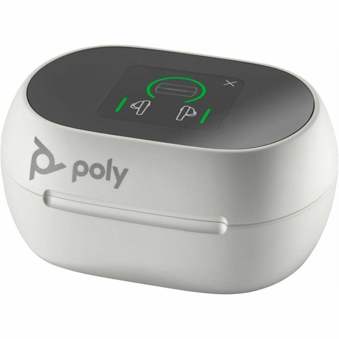 Навушники POLY Voyager Free 60+ UC + BT700 USB-C White Sand (7Y8G6AA)