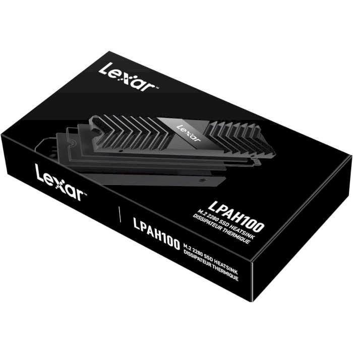 Радиатор для SSD LEXAR LPAH100 M.2 2280 SSD Heatsink (LPAH100-RNBNG)