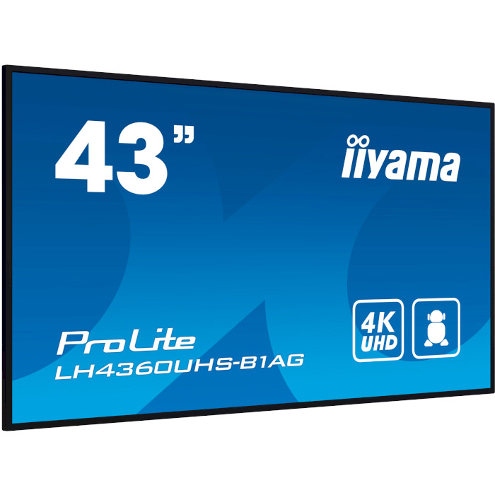 Информационный дисплей 42.5" IIYAMA ProLite LH4360UHS-B1AG