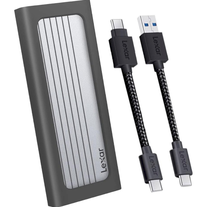 Карман внешний LEXAR E10 M.2 SSD Enclosure NVMe/SATA M.2 SSD to USB 3.2 (LPAE10N-RNBNG)
