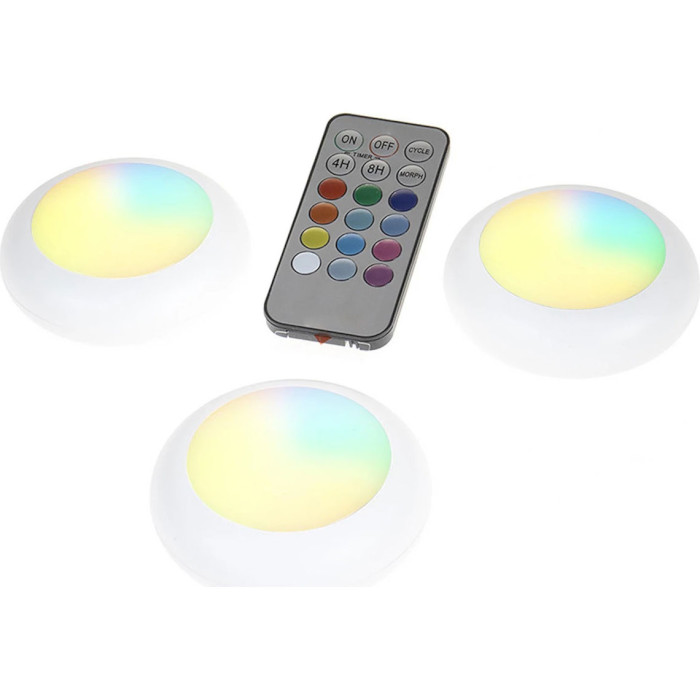 Набор LEDVANCE DOT-it Nursery RGB 3 PC + Remote Control (4058075575639)