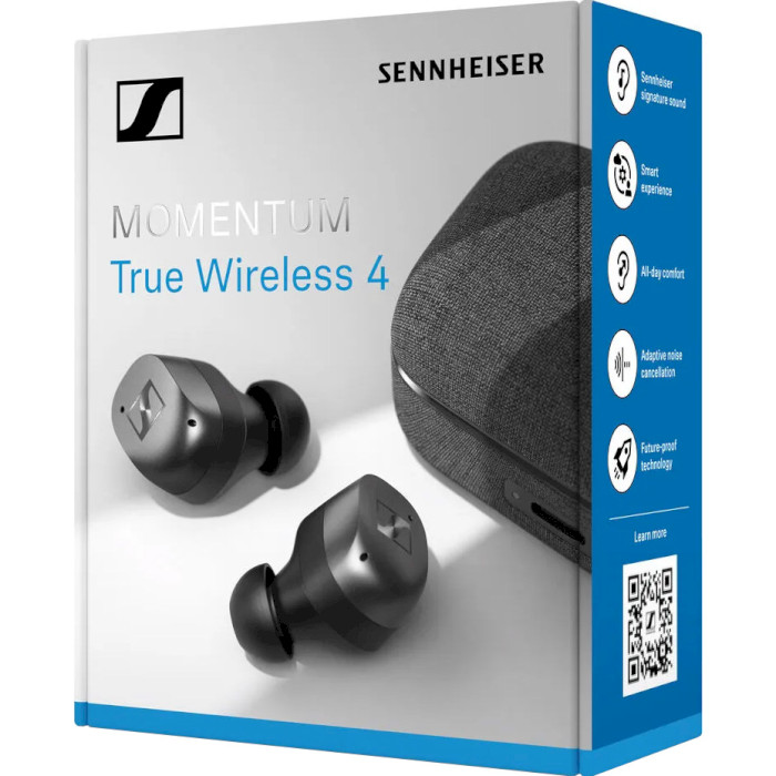 Навушники SENNHEISER Momentum True Wireless 4 Black Graphite (700365)