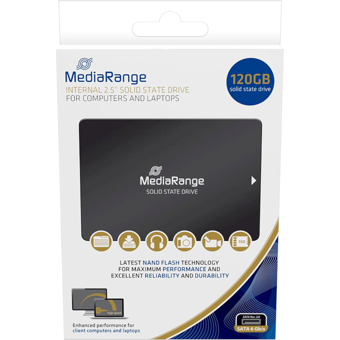 SSD диск MEDIARANGE 120GB 2.5" SATA (MR1001)