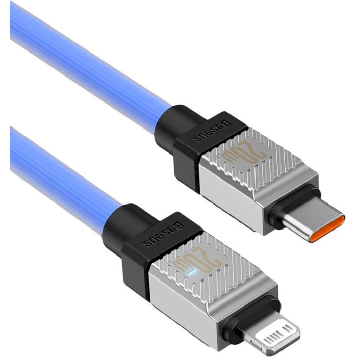 Кабель BASEUS CoolPlay Series Fast Charging Cable Type-C to iP 20W 1м Blue (CAKW000003)