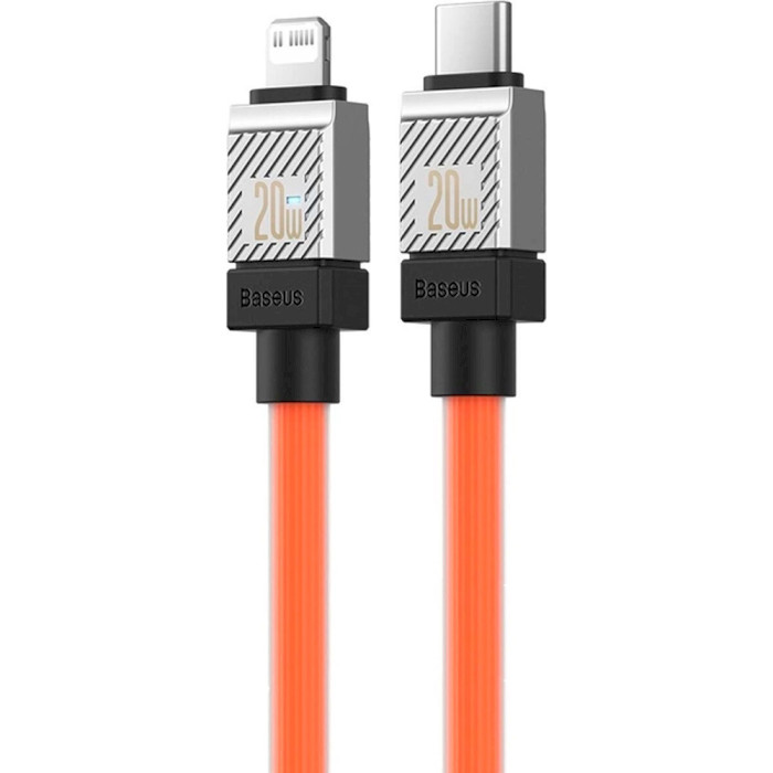 Кабель BASEUS CoolPlay Series Fast Charging Cable Type-C to iP 20W 1м Orange (CAKW000007)