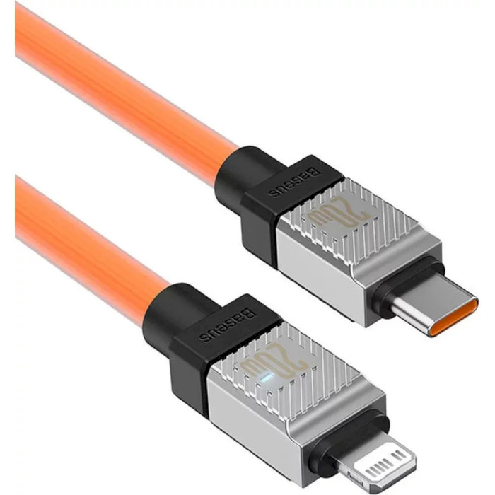 Кабель BASEUS CoolPlay Series Fast Charging Cable Type-C to iP 20W 1м Orange (CAKW000007)