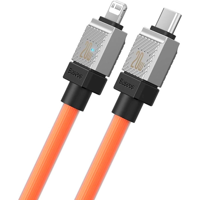 Кабель BASEUS CoolPlay Series Fast Charging Cable Type-C to iP 20W 1м Orange (CAKW000007)