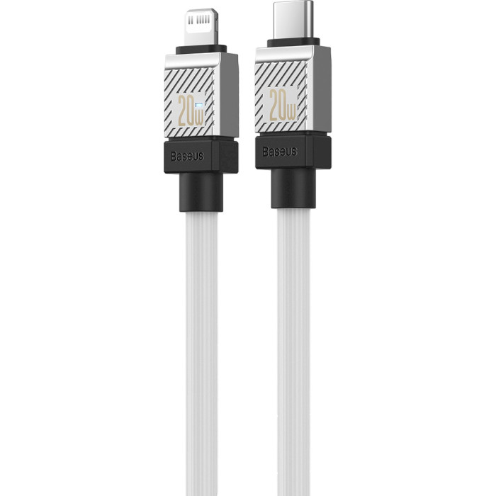 Кабель BASEUS CoolPlay Series Fast Charging Cable Type-C to iP 20W 1м White (CAKW000002)