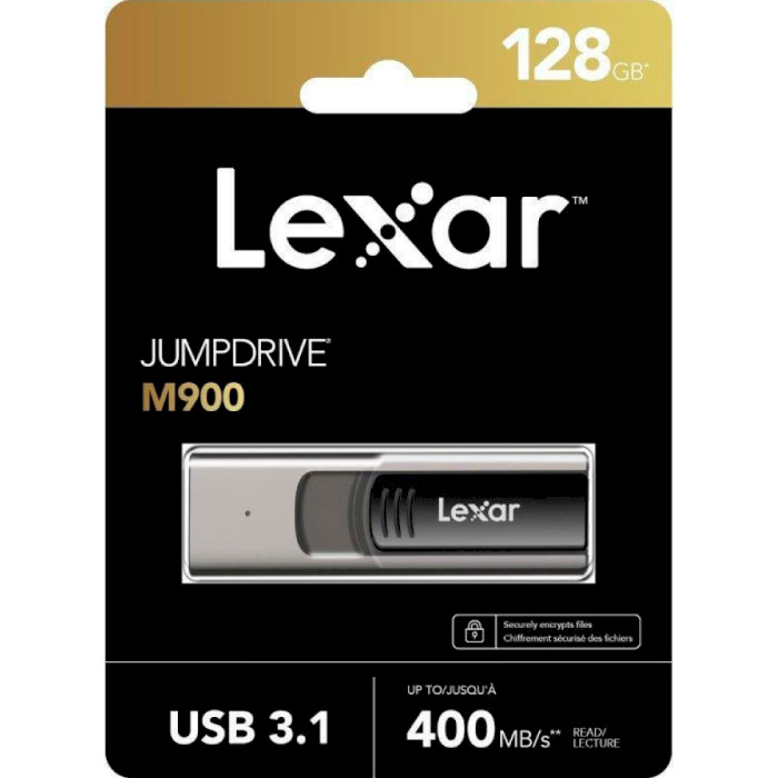 Флэшка LEXAR JumpDrive M900 128GB USB3.1 (LJDM900128G-BNQNG)