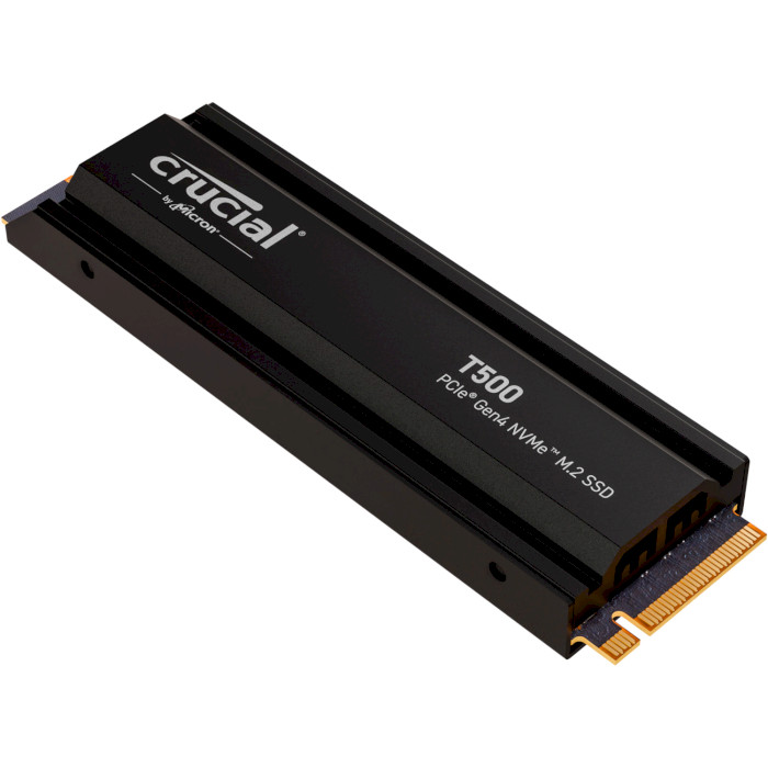 SSD диск CRUCIAL T500 w/heatsink 1TB M.2 NVMe (CT1000T500SSD5)