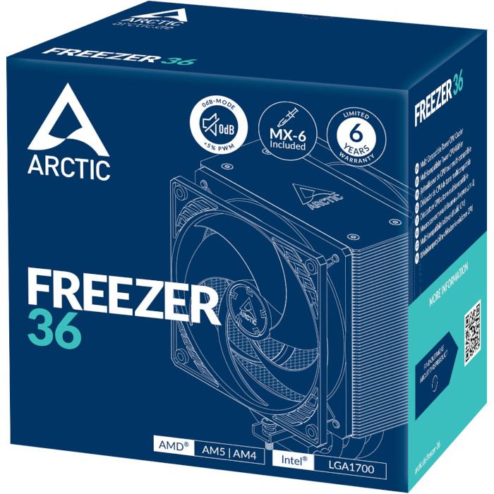 Кулер для процесора ARCTIC Freezer 36 Standard (ACFRE00121A)