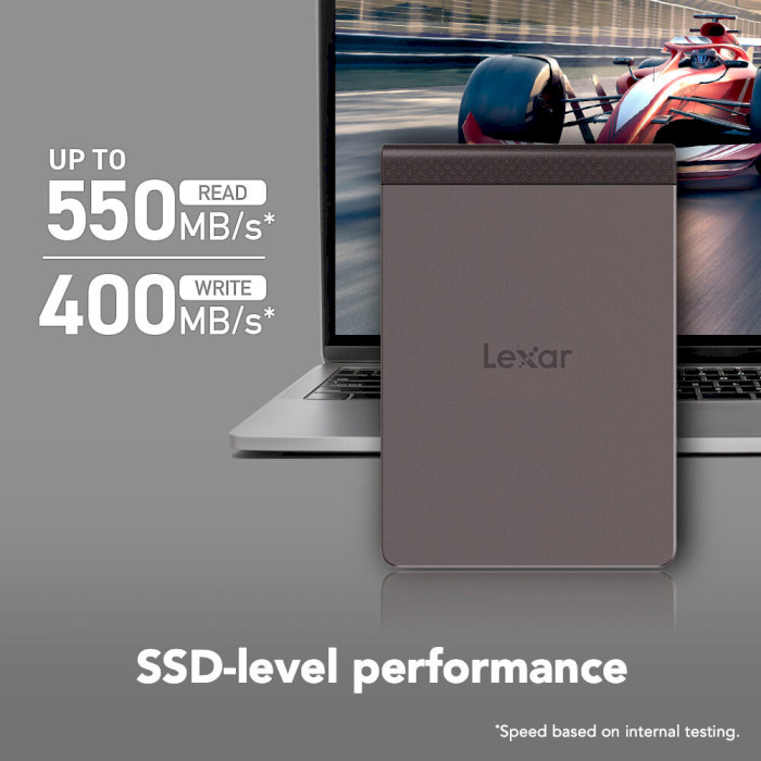 Портативний SSD диск LEXAR SL200 512GB USB3.1 (LSL200X512G-RNNNG)