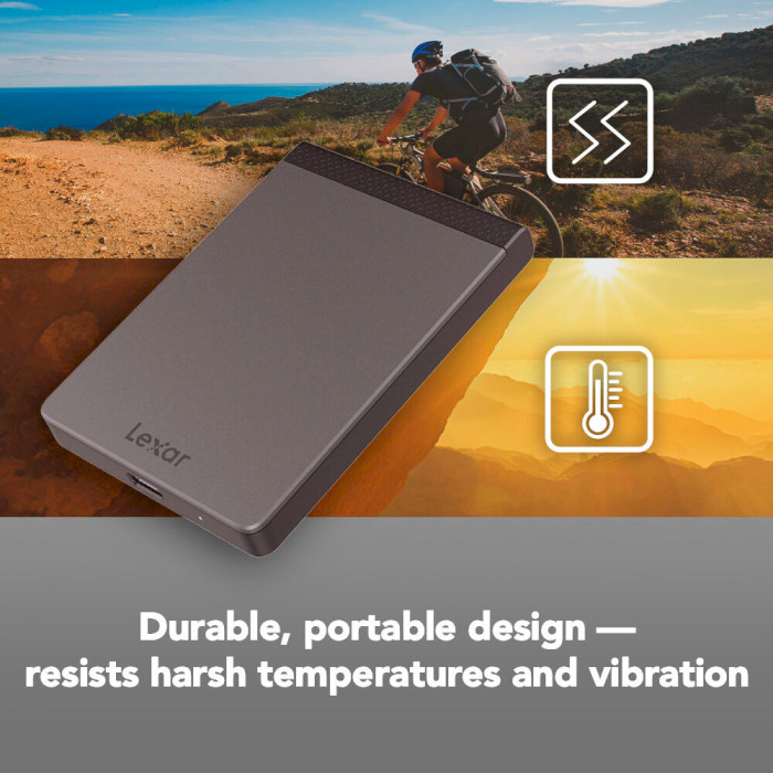 Портативный SSD диск LEXAR SL200 2TB USB3.1 (LSL200X002T-RNNNG)