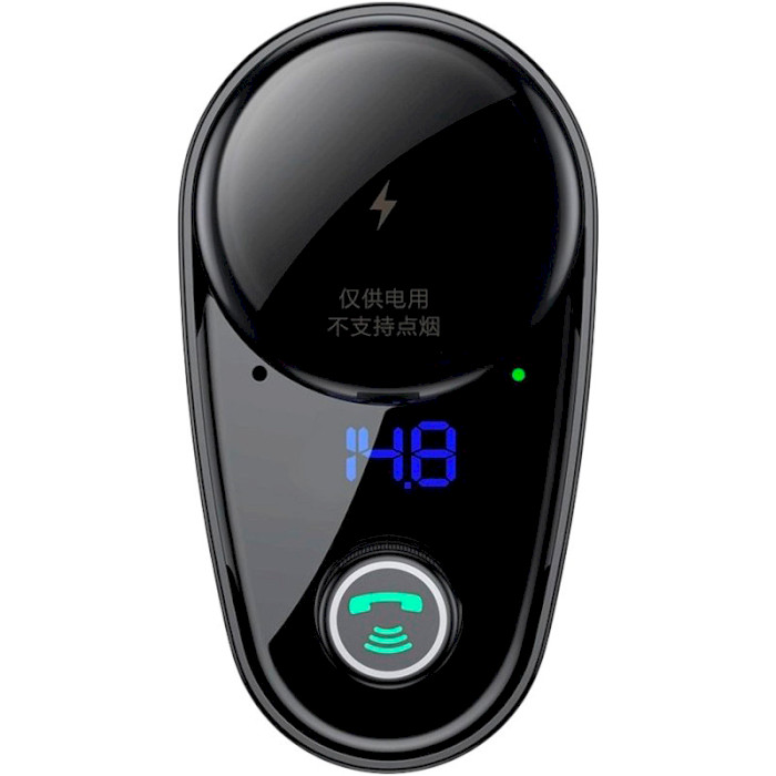 FM-трансмітер BASEUS S-06 Car Bluetooth MP3 Player Black (CCHC000001)