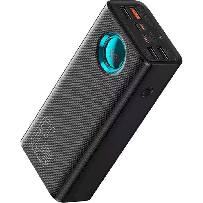 Повербанк BASEUS Amblight Digital Display Fast Charge Power Bank 26800mAh Black (P10022402113-00)