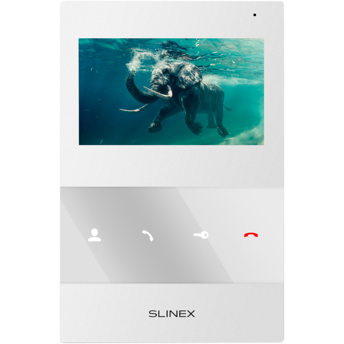 Комплект відеодомофона SLINEX SQ-04M White + ML-16HD Black