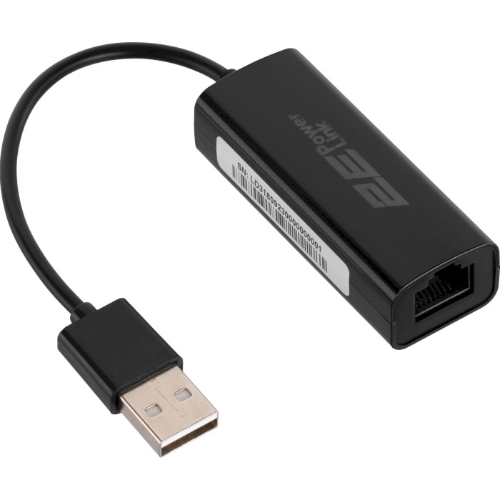 Сетевой адаптер 2E USB 2.0 to Fastt Ethernet RJ-45 (2E-LD318)