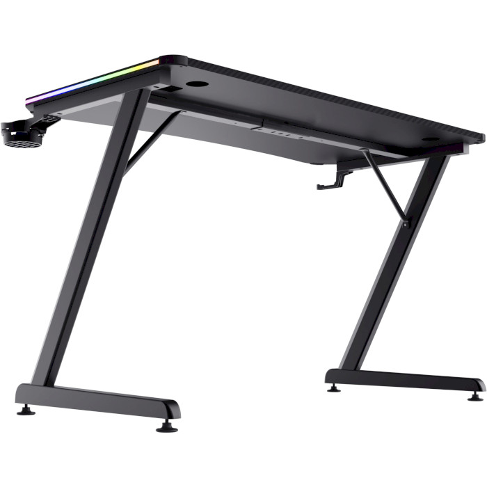 Геймерський стіл TRUST GXT 709 Luminus RGB Black (25184)