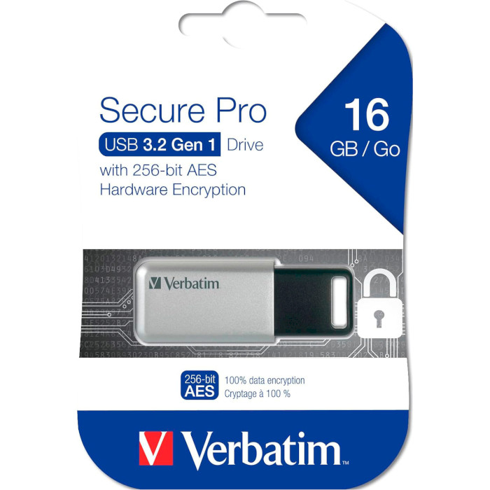 Флешка VERBATIM Store 'n' Go Secure Pro 16GB (98664)
