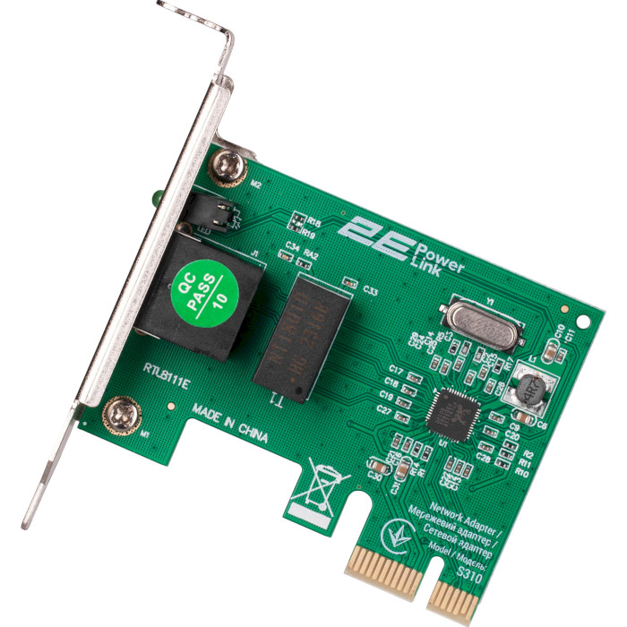 Мережева карта 2E PowerLink S310 1xGE PCIe (2E-S310)