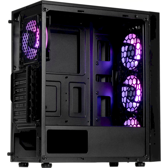 Корпус QUBE Carnival RGB Black (CARNIVAL_FFNU3)