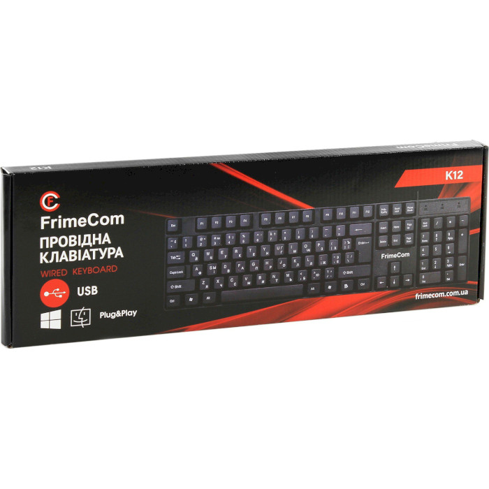 Клавиатура FRIMECOM K12 Black