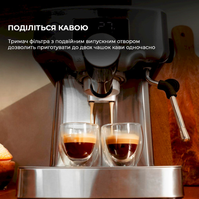 Кофеварка эспрессо CECOTEC Cumbia Power Espresso 20 Barista Compact (CCTC-01986)