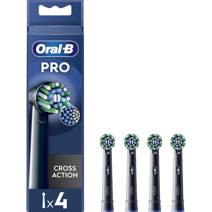 Насадка для зубної щітки BRAUN ORAL-B CrossAction EB50BRX 4шт