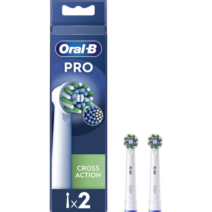 Насадка для зубной щётки BRAUN ORAL-B CrossAction EB50RX 2шт (80727546)