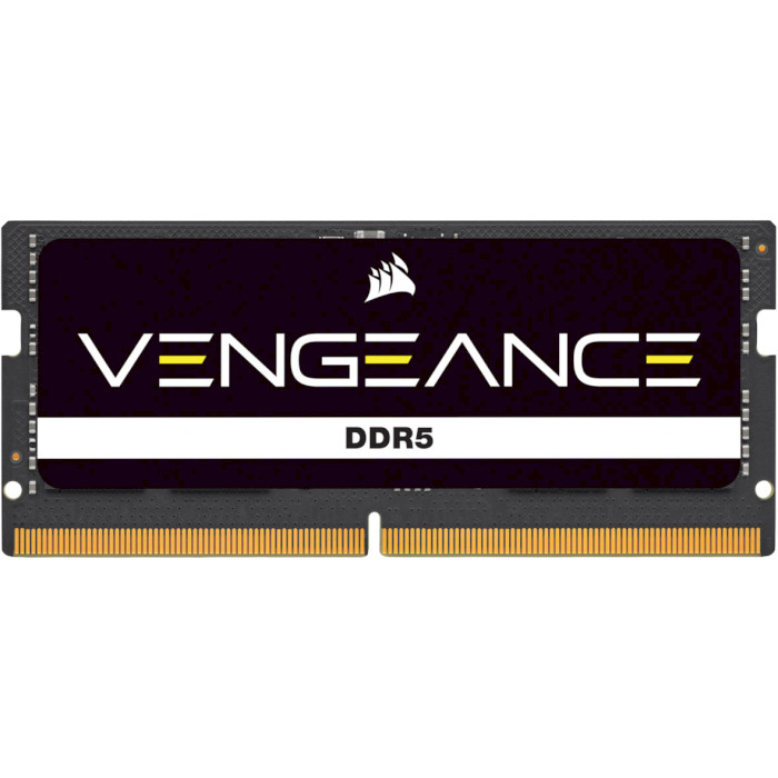 Модуль памяти CORSAIR Vengeance SO-DIMM DDR5 4800MHz 16GB Kit 2x8GB (CMSX16GX5M2A4800C40)