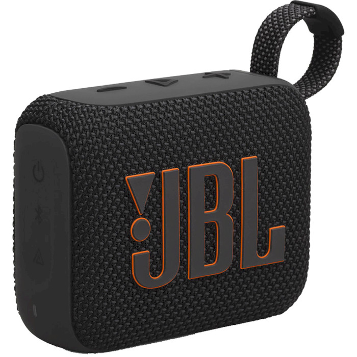 Портативна колонка JBL Go 4 Black (JBLGO4BLK)