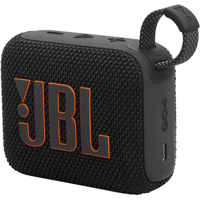 Портативная колонка JBL Go 4 Black (JBLGO4BLK)