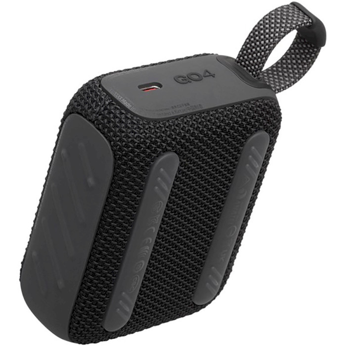 Портативная колонка JBL Go 4 Black (JBLGO4BLK)