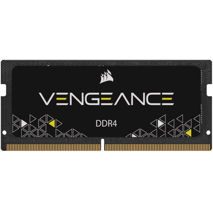 Модуль пам'яті CORSAIR Vengeance SO-DIMM DDR4 3200MHz 16GB Kit 2x8GB (CMSX16GX4M2A3200C22)