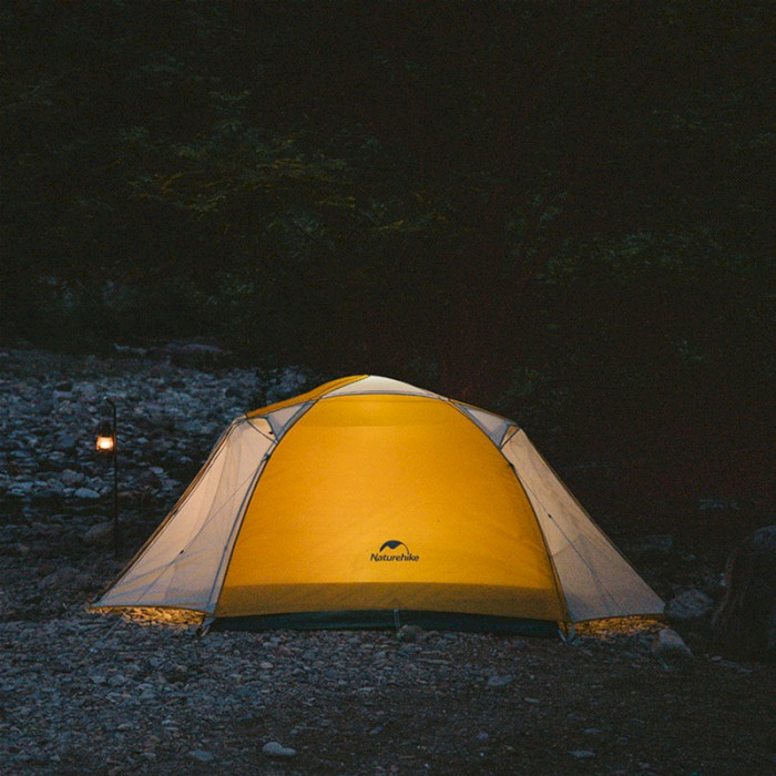 Палатка 3-местная NATUREHIKE Yunchuan 3 Yellow (CNK2300ZP024-Y3)