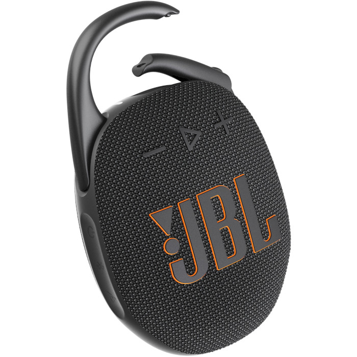 Портативна колонка JBL Clip 5 Black (JBLCLIP5BLK)