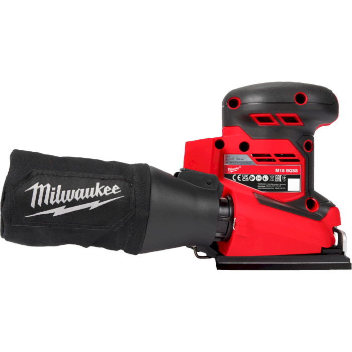 Вибрационная шлифмашина MILWAUKEE M18 BQSS-0