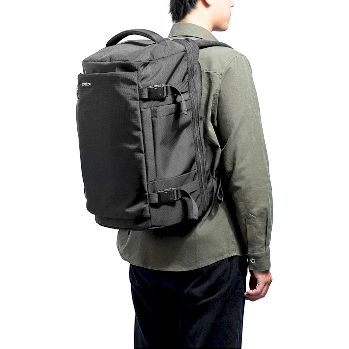 Сумка-рюкзак TOMTOC Navigator-T66 Travel Laptop Backpack Black (T66M1D1)