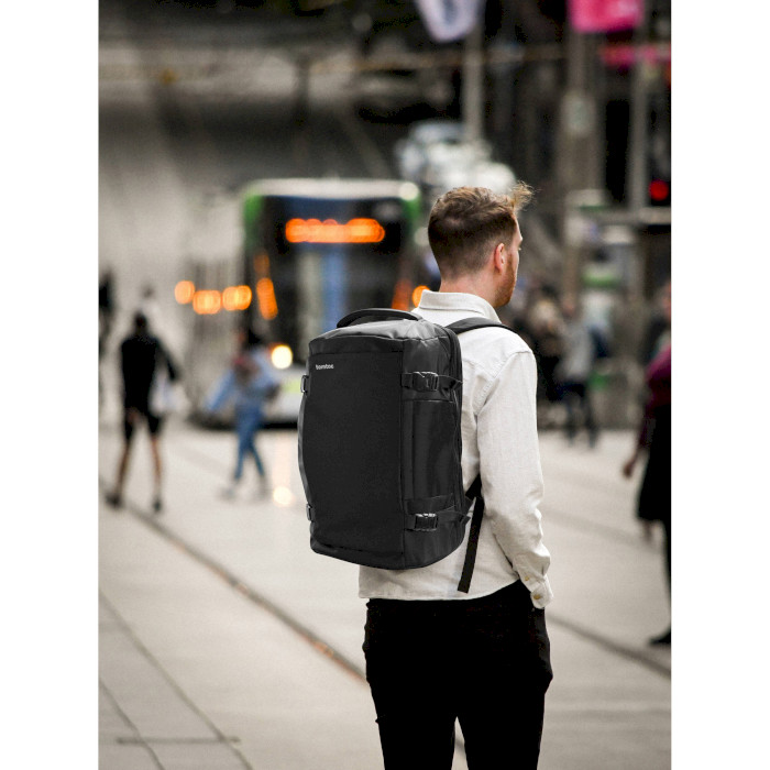 Сумка-рюкзак TOMTOC Navigator-T66 Travel Laptop Backpack Black (T66M1D1)