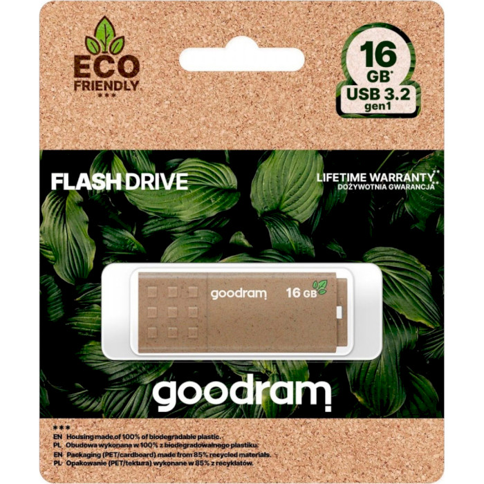 Флешка GOODRAM UME3 Eco Friendly 16GB (UME3-0160EFR11)