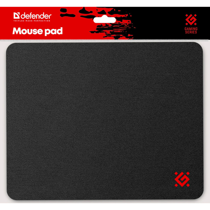 Килимок для миші DEFENDER Black 250x200 (50550)