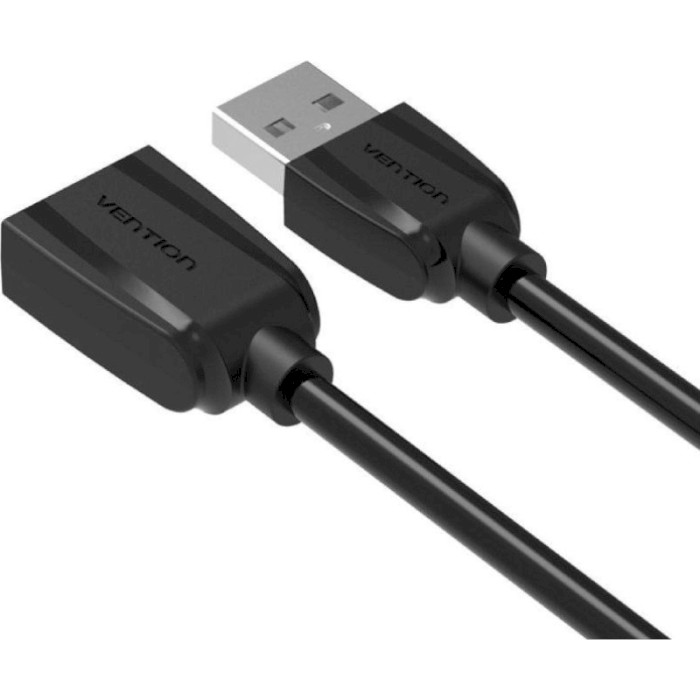 Кабель-удлинитель VENTION USB 2.0 AM/AF 1.5м Black (VAS-A44-B150)