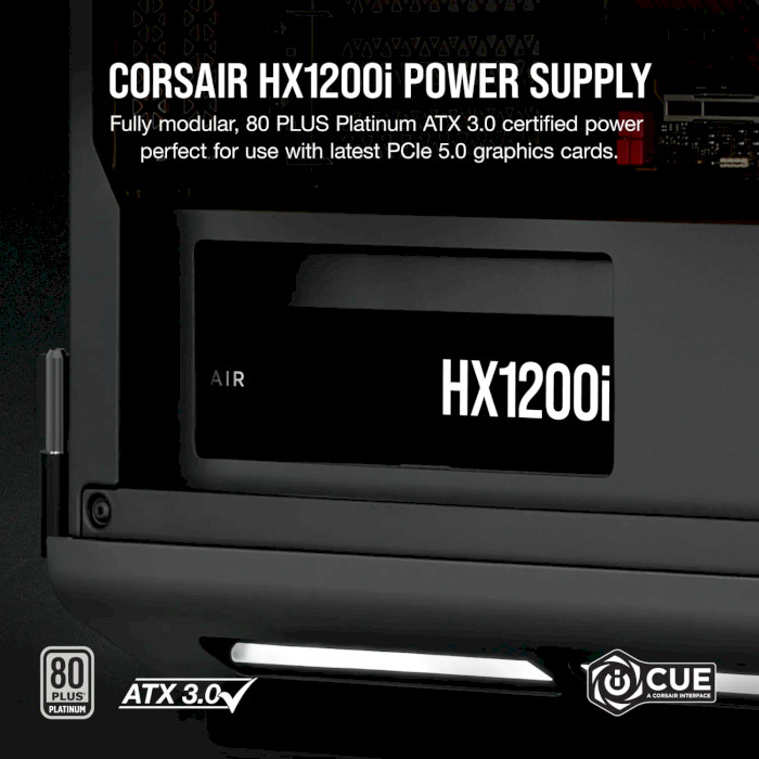 Блок питания 1200W CORSAIR HX1200i (CP-9020281-EU)