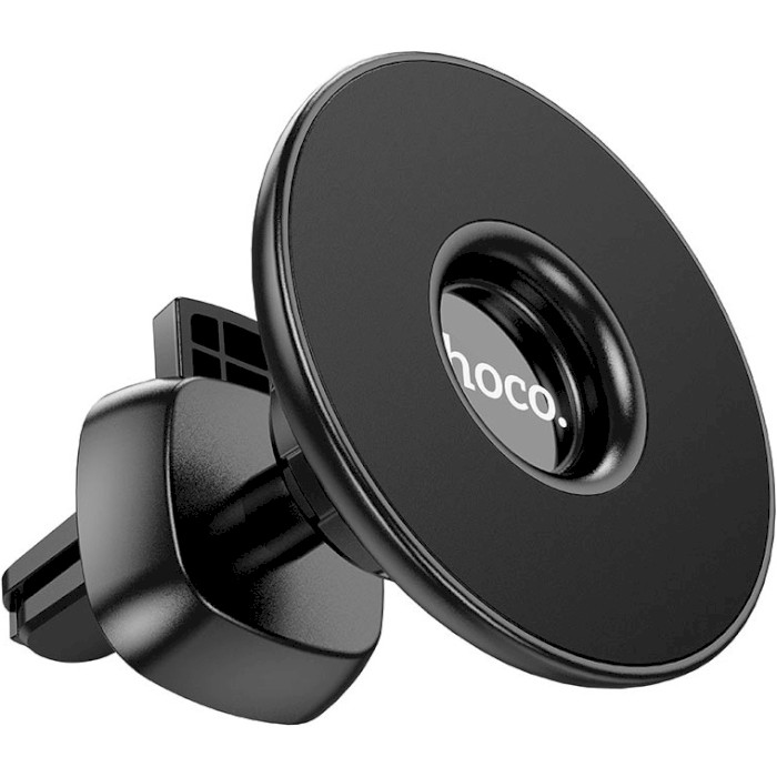 Автотримач для смартфона HOCO CA112 Excelle Air Outlet Ring Magnetic Car Holder Black
