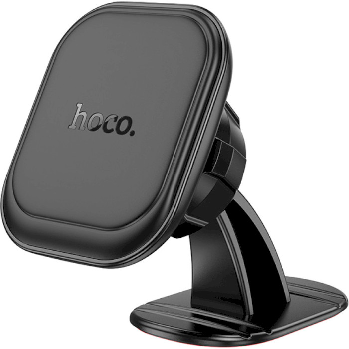 Автодержатель для смартфона HOCO H30 Brilliant Magnetic Center Console Car Holder Black