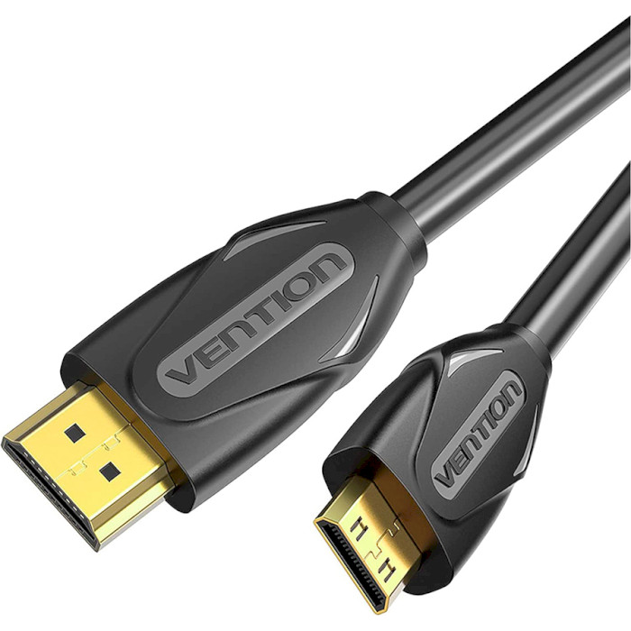 Кабель VENTION Male to Male Mini-HDMI - HDMI v1.4 2м Black (VAA-D02-B200)