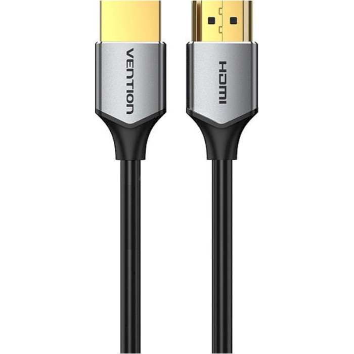 Кабель VENTION Ultra Thin HDMI Male to Male HD Cable HDMI v2.0 0.5м Gray (ALEHD)