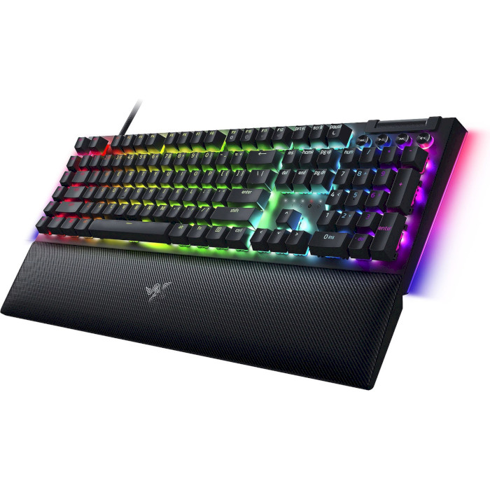 Клавіатура RAZER BlackWidow V4 Green Switch Black (RZ03-04690100-R3M1)