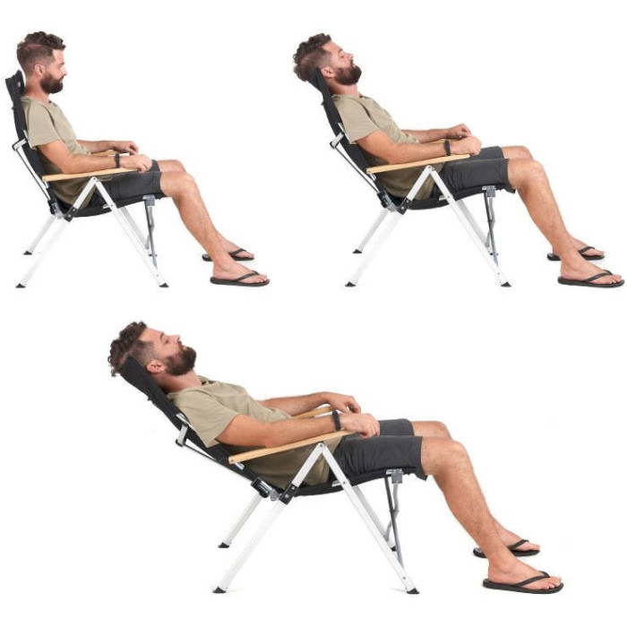 Стул кемпинговый NATUREHIKE TY03 Outdoor Folding Chair Black (NH17T003-Y-BK)