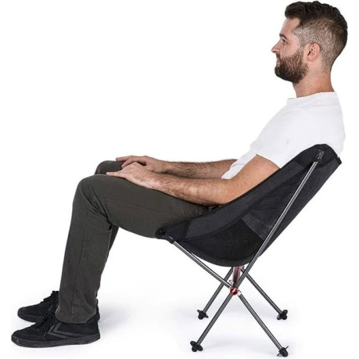 Стілець кемпінговий NATUREHIKE YL05 NH18Y050-Z Outdoor Folding Chair Black (NH18Y050-Z-BK)